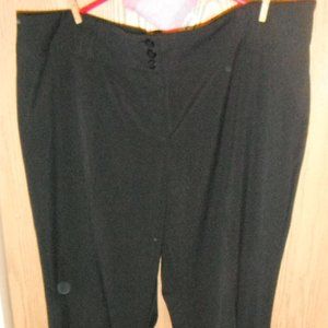 Joe Benbasset black dress slacks, size 20